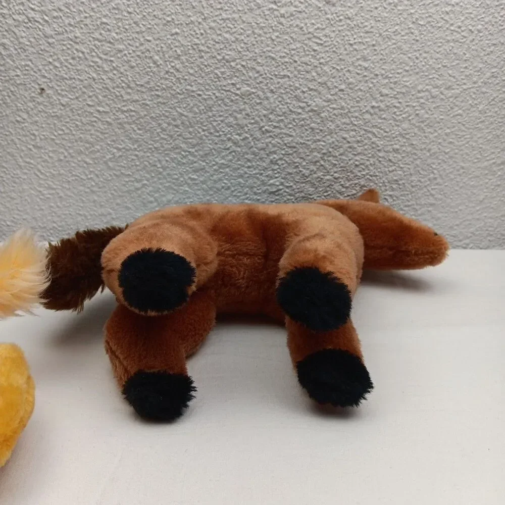Dakin 1975 Charlie Horse & 1978 Golden Laying Colt  Plush Stuffed Animals Lot